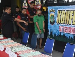 Polres Metro Bekasi Kota Gagalkan Peredaran 14 Ribu Butir Ekstasi Kapsul