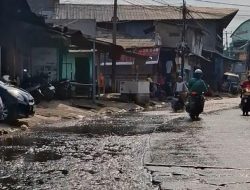 Air Got Meluap ke Jalan PTI Jatimulya Bertahun-tahun