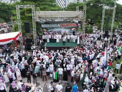 Ribuan Warga Bekasi Serukan Solidaritas untuk Palestina