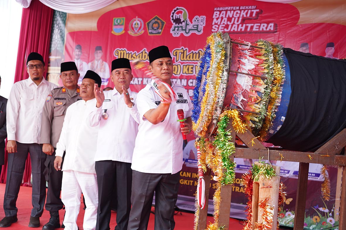 Wabup Bekasi Buka MTQ ke-7 Cikarang Utara, Dorong Generasi Qur’ani