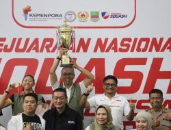 Kabupaten Bekasi Berkontribusi Antar Jabar Juara Umum Kejurnas Squash