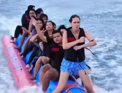 Luna Maya Ikut Tren ‘Aura Farming’, Tiru Aksi Bocah Pacu Jalur yang Mendunia