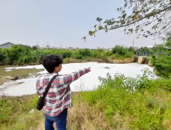 Pencemaran Kali di Desa Karangrahayu Bikin Resah Petani