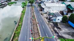Jalan Inspeksi Kalimalang Kabupaten Bekasi Estetik