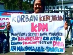 Pekerja Sektor Pariwisata Geruduk Gedung Sate, Desak KDM Cabut Aturan Larangan Study Tour