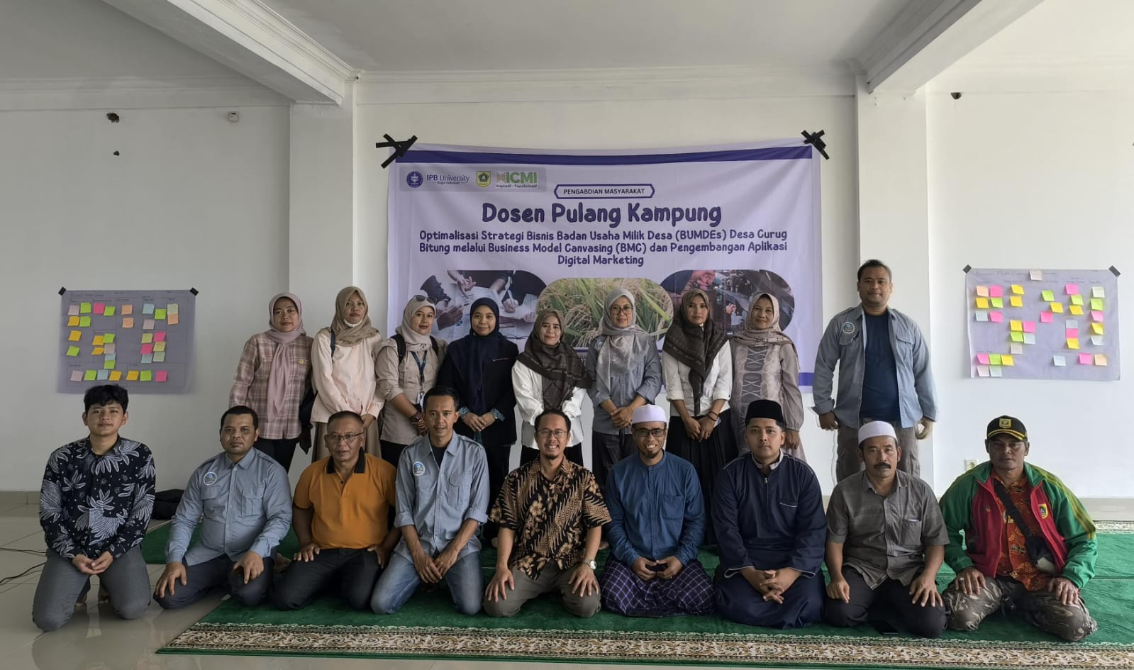 Program Dosen Pulang Kampung IPB University Berdayakan BUMDes Curugbitung