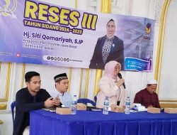 Anggota DPRD Provinsi Jabar Siti Qomariyah Helat Reses III, Soroti Masalah Lapangan Pekerjaan di Bekasi