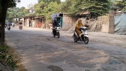 Perbaikan Jalan Alinda Cuma 100 Meter, Warga “Ngedumel”
