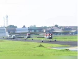 Pesawat Latih TNI AU Jatuh di Bogor