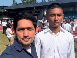 Peluk Erat Sang Putra, Ibnu Jamil Rayakan Kelulusan Dhofin dari Akademi Militer
