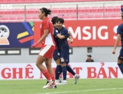 Duh, Garuda Pertiwi Digulung Thailand 0-7, Laga Pembuka AFF Wanita 20255