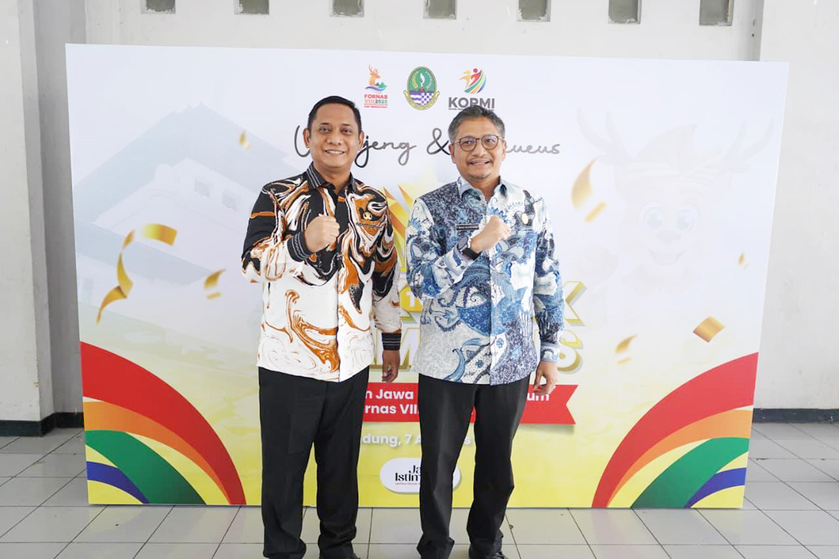 Wabup Hadiri Syukuran Jabar Juara Umum FORNAS VIII, Apresiasi Penggiat Olahraga Kabupaten Bekasi