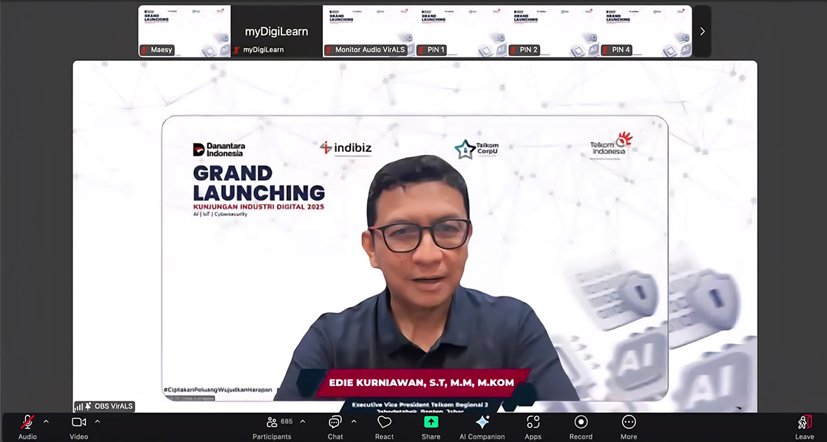Telkom Luncurkan Program KID 2025: Kenalkan AI, IoT, Big Data, dan Cybersecurity untuk Siswa
