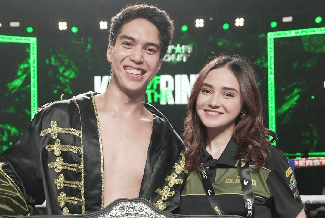 Romantis! Syifa Hadju Sebut El Rumi ‘My Champion’ Usai Menang di Laga Tinju