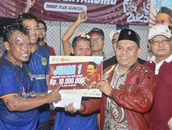 Tim Disperkimtan Juara Futsal Piala Bupati Bekasi 2025