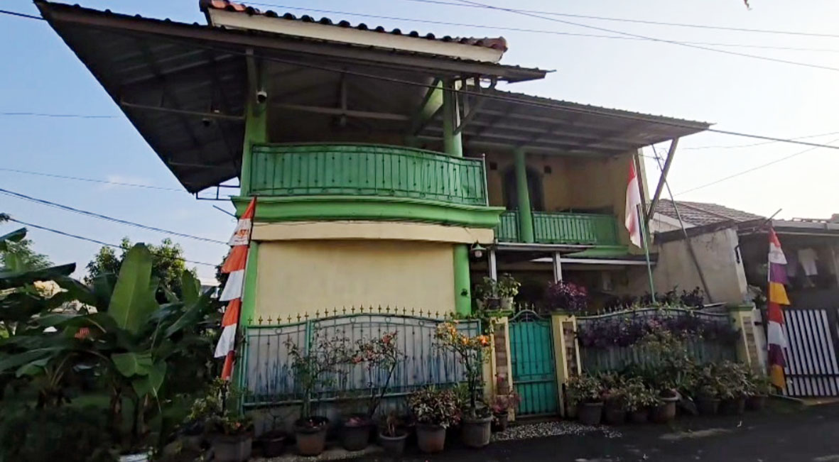 Rumah Umi Cinta di Perumahan Dukuh Zamrud Sepi Pasca Aksi Penolakan