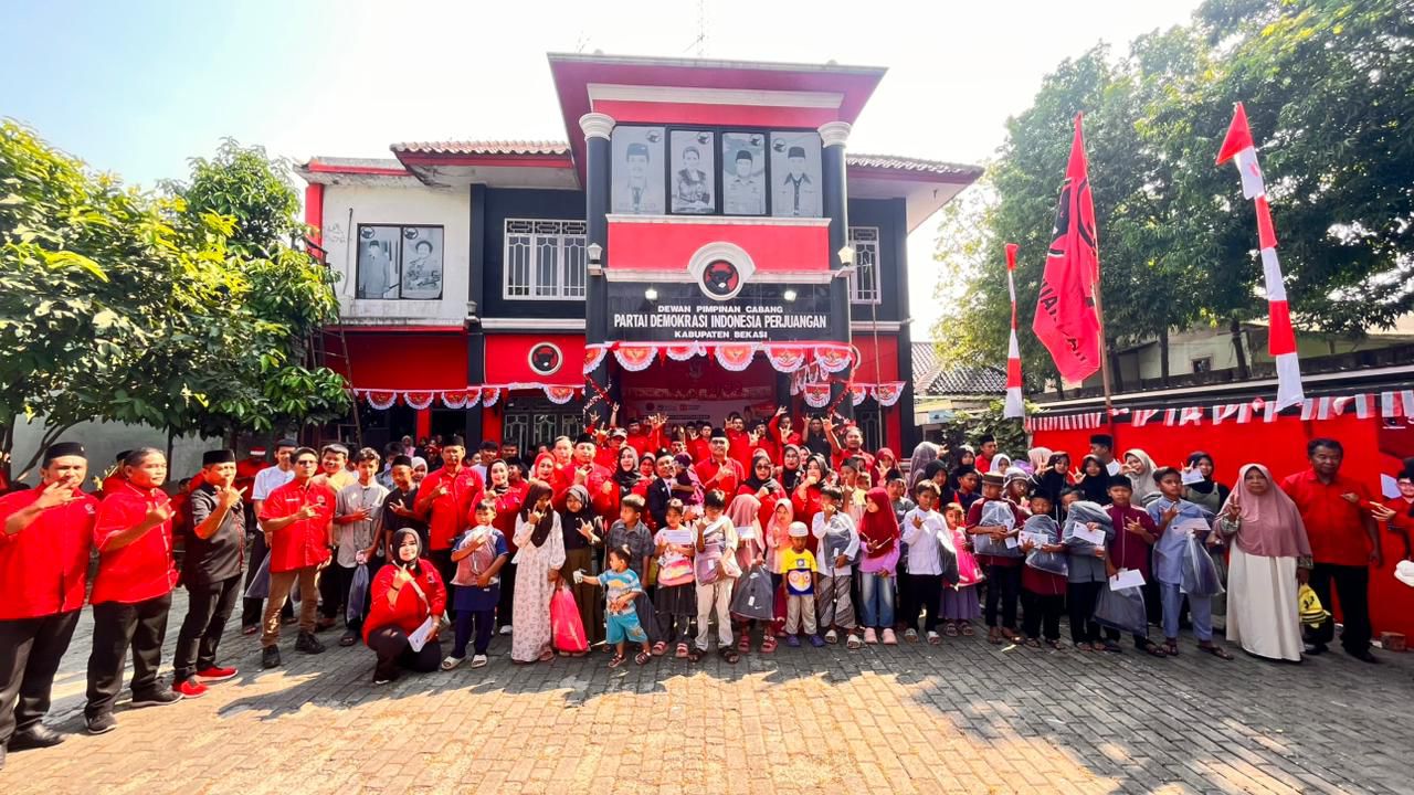 PDI Perjuangan Kabupaten Bekasi Jaga Semangat Perjuangan lewat Kerja Nyata
