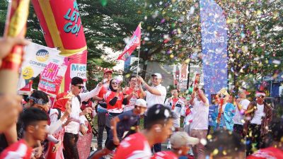 Semarakan HUT ke-80 RI, 1.000 Peserta Sukseskan Run for Fun 5K di Metland Menteng
