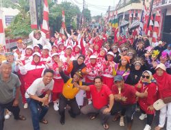 HUT RI, Warga RW 019 Arenjaya Adu Kreativitas di Lomba Senam Antar RT