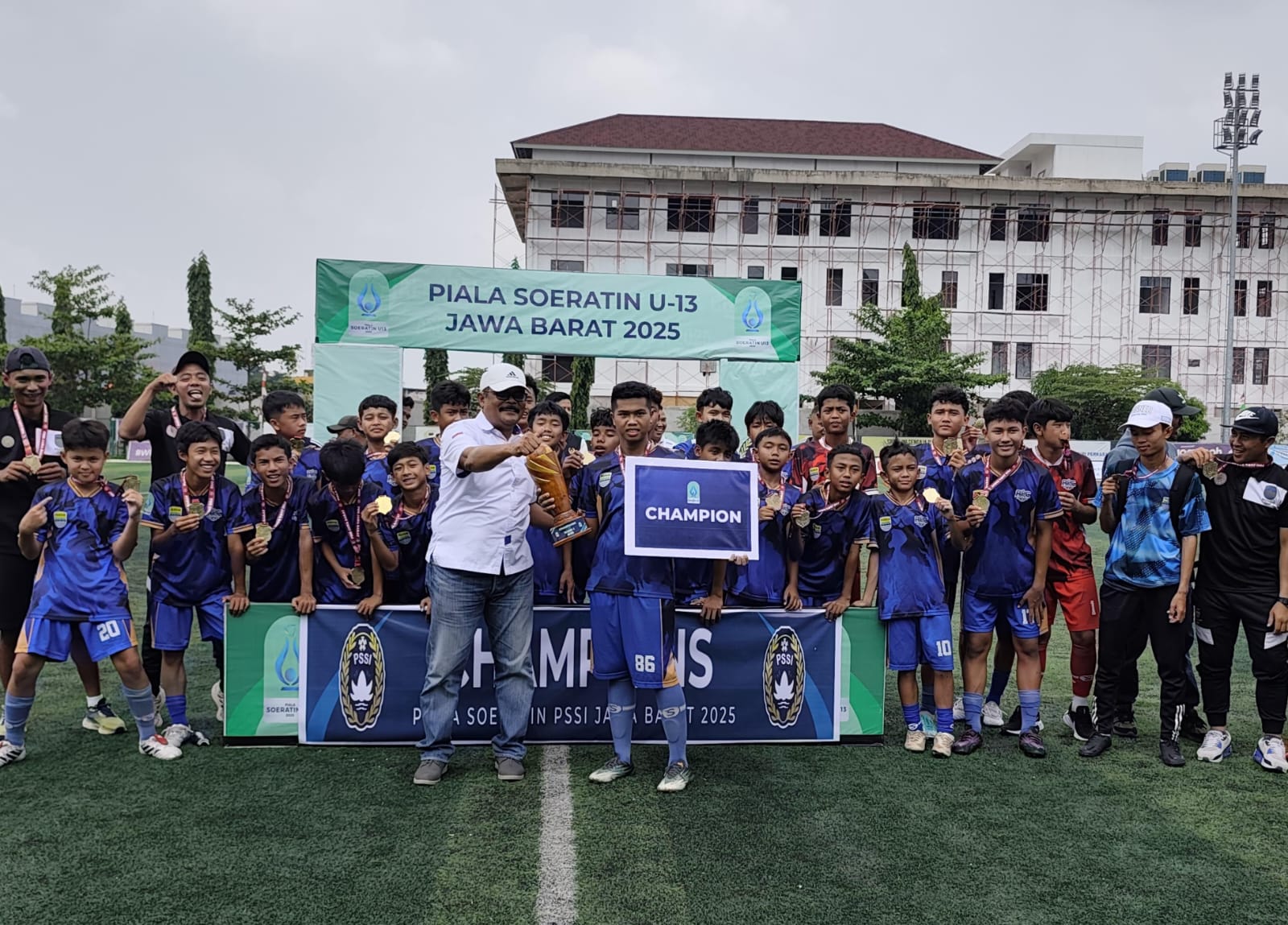 Persib Bandung Juara Piala Soeratin U-13 Jawa Barat, Kalahkan Assa Pro SS 4-1  