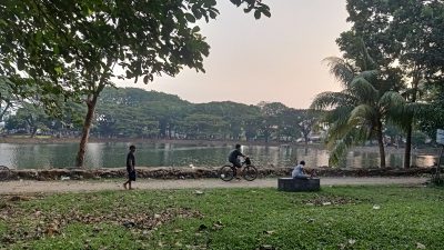 Lurah Janji ‘Bersihkan’ Danau Duta Harapan dari Pengamen, Pengemis, dan Pemuda Mabuk