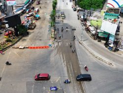 Satlantas Polres Metro Bekasi Tutup Sementara Jalan di Simpang SGC