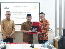 Pemkab Bekasi dan SIG Kerja Sama  Bangun Infrastruktur