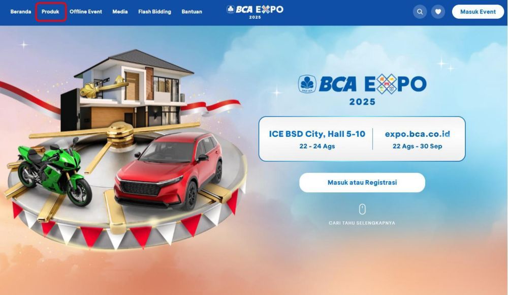 BCA Expo Online Masih Sampai 30 September 2025, Yuk Simak Cara Simulasi KPR dan Cek Daftar Properti!