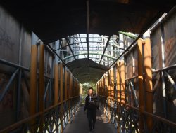 JPO Ahmad Yani Kota Bekasi Akhirnya Diperbaiki