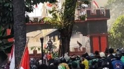 Imbas Ojol Dilindas Rantis, Markas Mako Brimob Kembali Digeruduk Massa