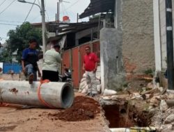 Cegah Banjir, Perbaikan Saluran Air di Cikiwul Dikebut