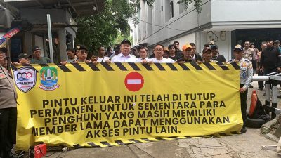 Rugi 30 Persen, PT Mitra Patriot Tutup Permanen Akses Keluar Parkir RSNK