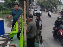 Bangli di Bantaran Kali Harapan Baru Dibongkar