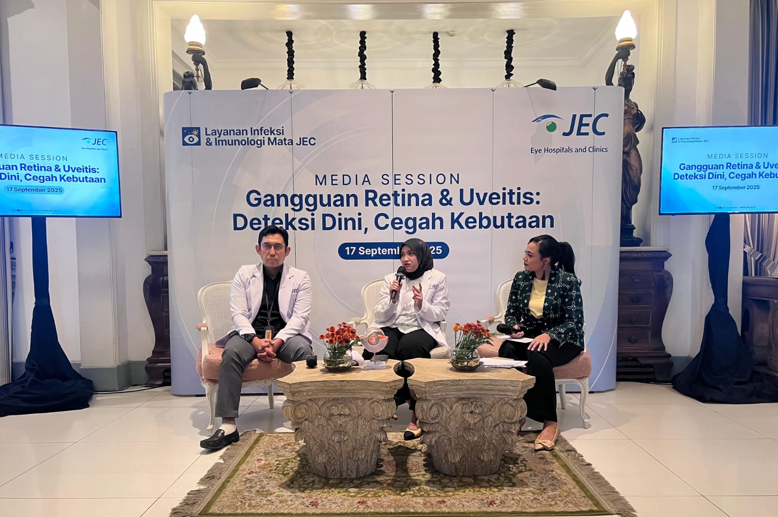 Bukan Mata Merah Biasa, JEC Peringatkan Ancaman Uveitis dan Gangguan Retina yang Sering Diabaikan