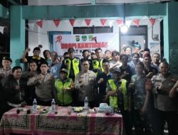 Ngopi Sat Kamling, Cara Polsek Medansatria Dekatkan Diri dengan Warga