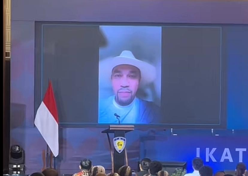 Ahmad Sahroni Tiba-Tiba Muncul di Acara Munas IMI X, Netizen Soroti Penampilannya