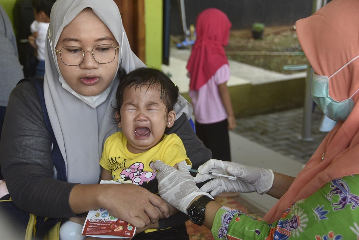 Pemkot Bekasi Perkuat Perlindungan Anak lewat Program Zero Dose