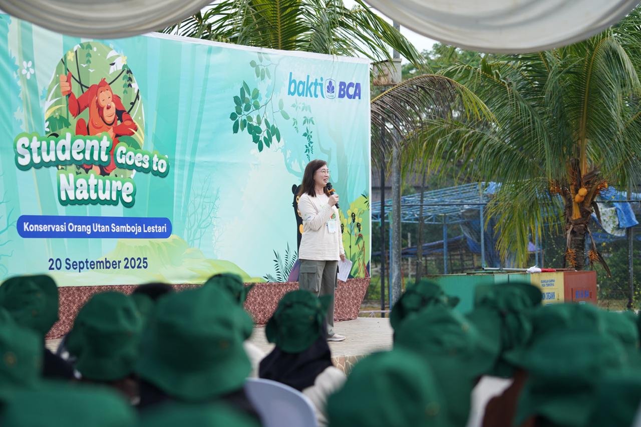 Bakti BCA Ajak 200 Pelajar Kenali Orang Utan Lebih Dekat Melalui Kegiatan Student Goes to Nature 2025