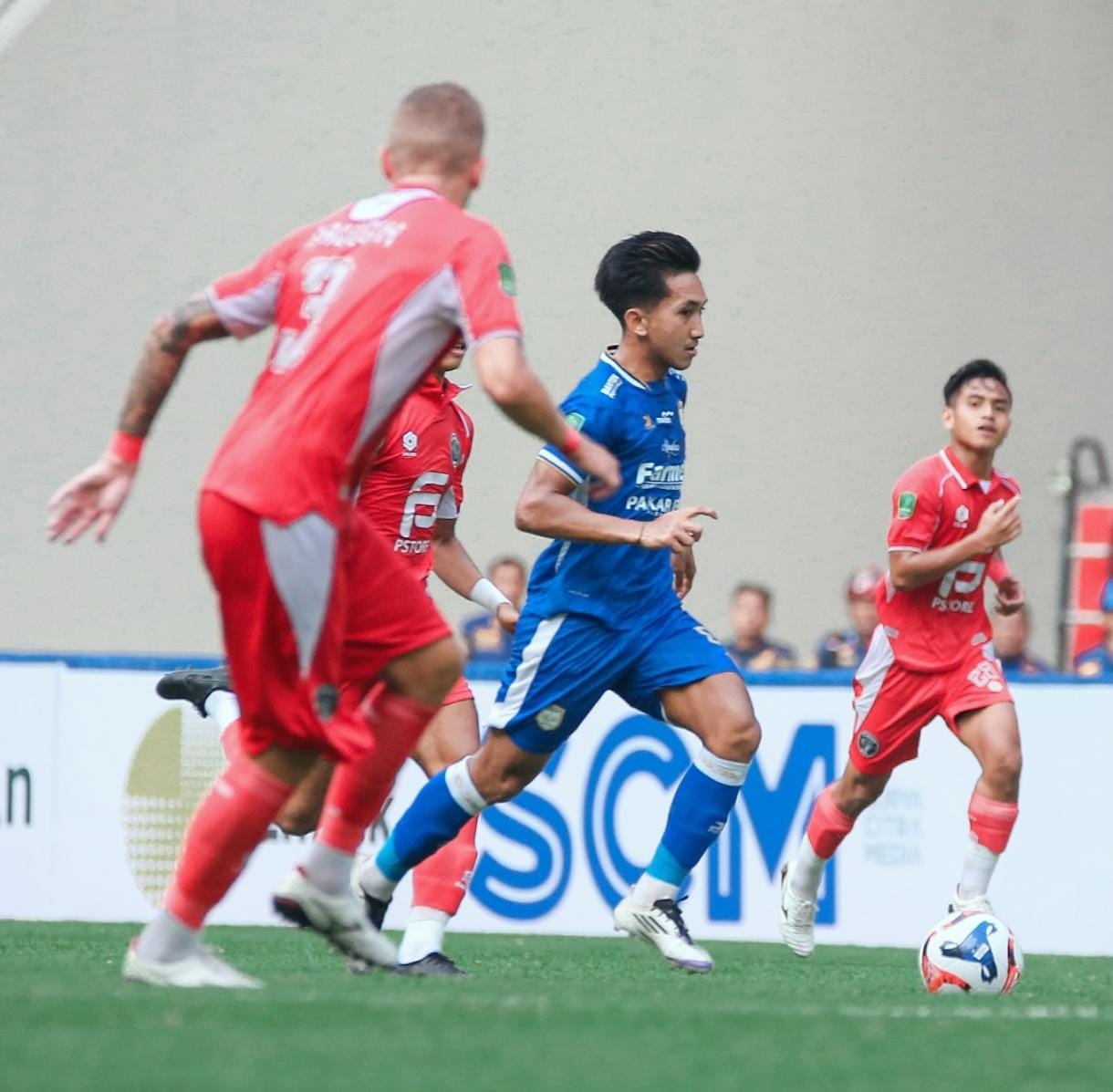 Dua Gol Adhyaksa FC dan Kartu Merah Ndouassel Tenggelamkan FC Bekasi City