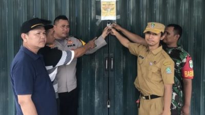 Tiga Toko Obat Ilegal di Mustikajaya Disegel