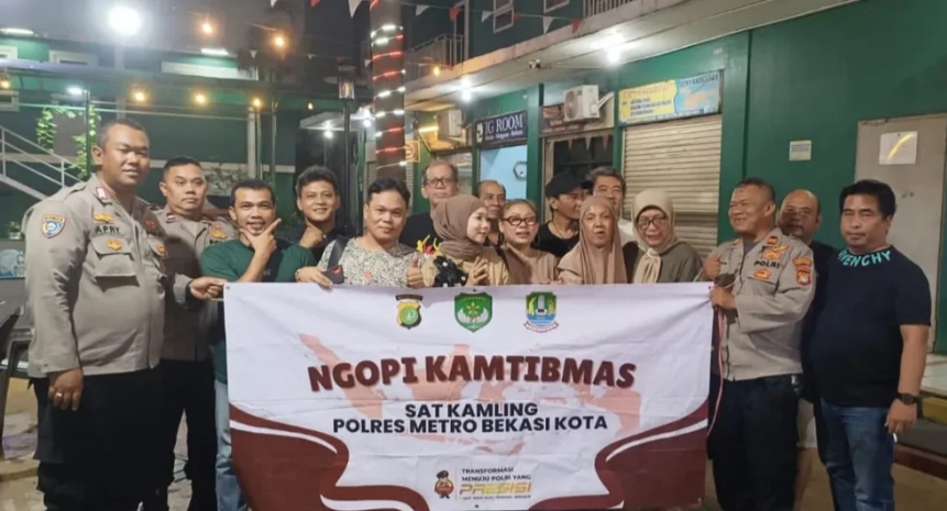 Polsek Bekasi Selatan Ajak Warga Apartemen Perkuat Keamanan Lingkungan