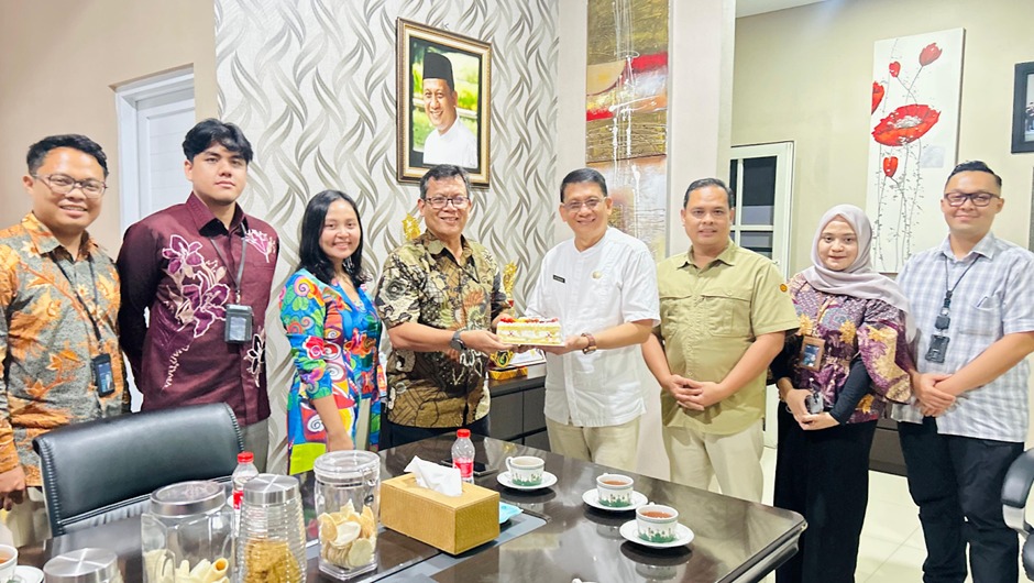 Peringati Hari Pelanggan Nasional, Telkom Witel Bekasi-Karawang Silaturahmi ke Bapenda Purwakarta