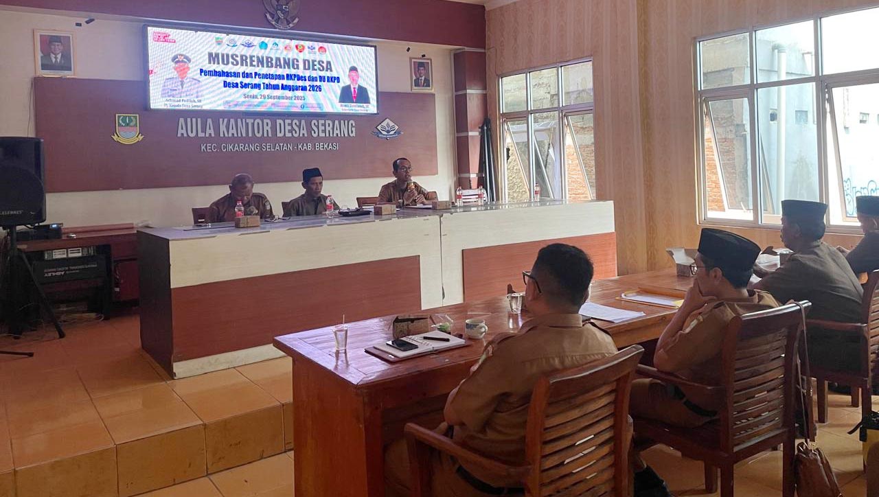 Infrastruktur Aspirasi Utama Musrenbang Desa Serang Cikarang Selatan