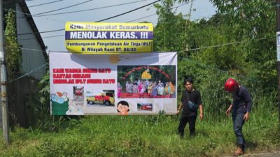 Warga Bantargebang Tolak Pembangunan IPLT