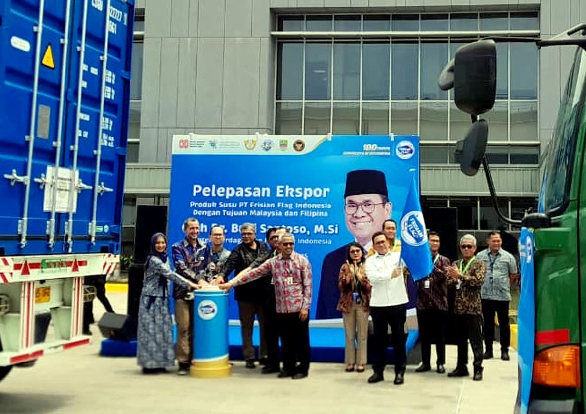 Susu Produksi Pabrik Cikarang Masuk Malaysia-Filipina