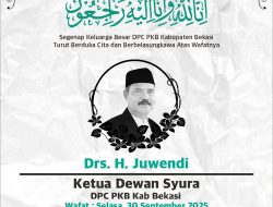 Ketua Dewan Syura PKB Kabupaten Bekasi Haji Juwendi Berpulang