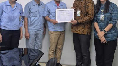 BPJS Ketenagakerjaan Bekasi Cifest Beri Penghargaan ke PT Indonesia TRC Industry