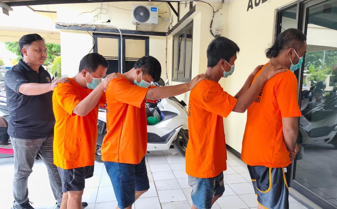 Komplotan Perampas Motor Incar Kendaraan Kredit Macet