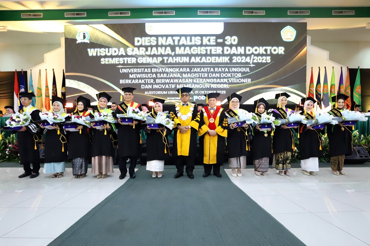 UBJ Rayakan Dies Natalis ke-30 Serta Wisuda, Teguhkan Komitmen Membangun Negeri