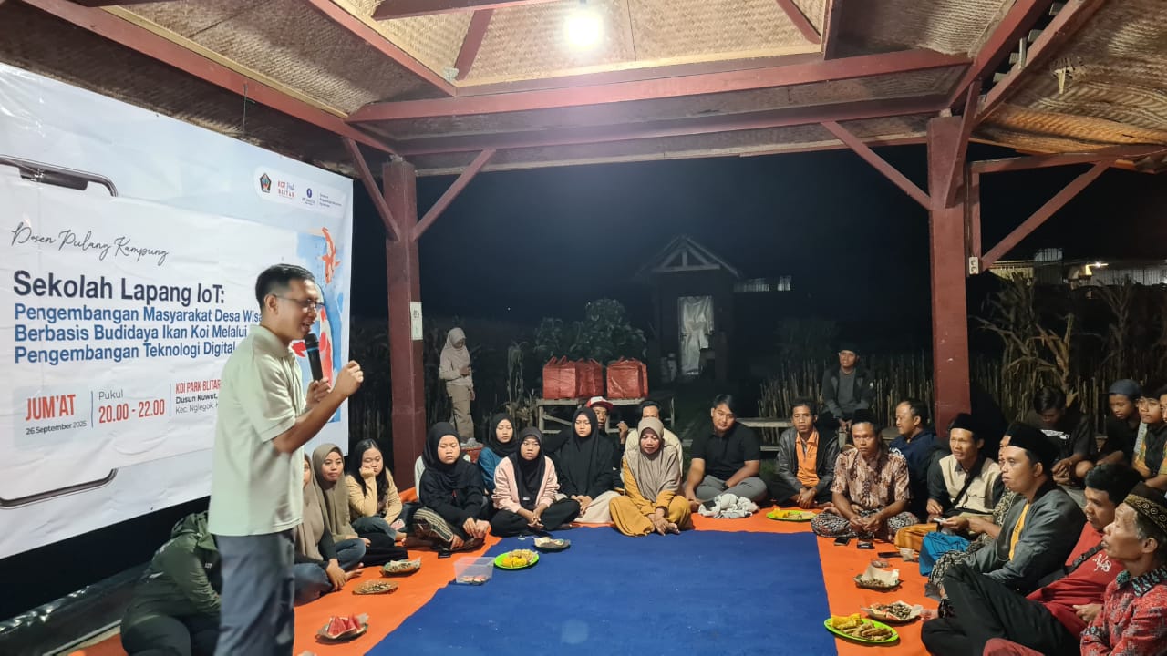 Dospulkam IPB Dorong Petani Koi Blitar Manfaatkan IoT dan Kreativitas Film Pendek di Era Digital